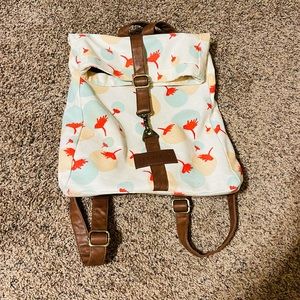 Maika Pom Boho Vintage Backpack